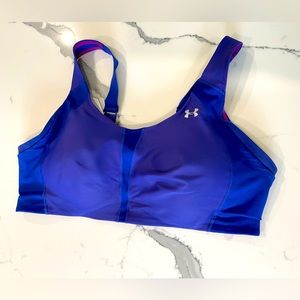 Purple/Blue Padded Under Armour Sports Bra